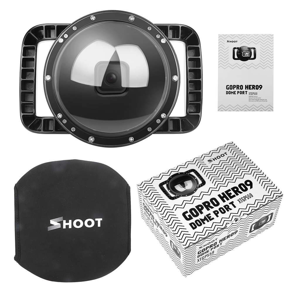 Diving Dome port for Gopro Hero 9 SHOOT